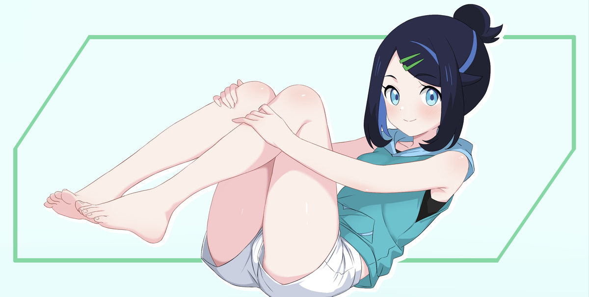 This is a pixiv picture whose title is Kawaii😍.