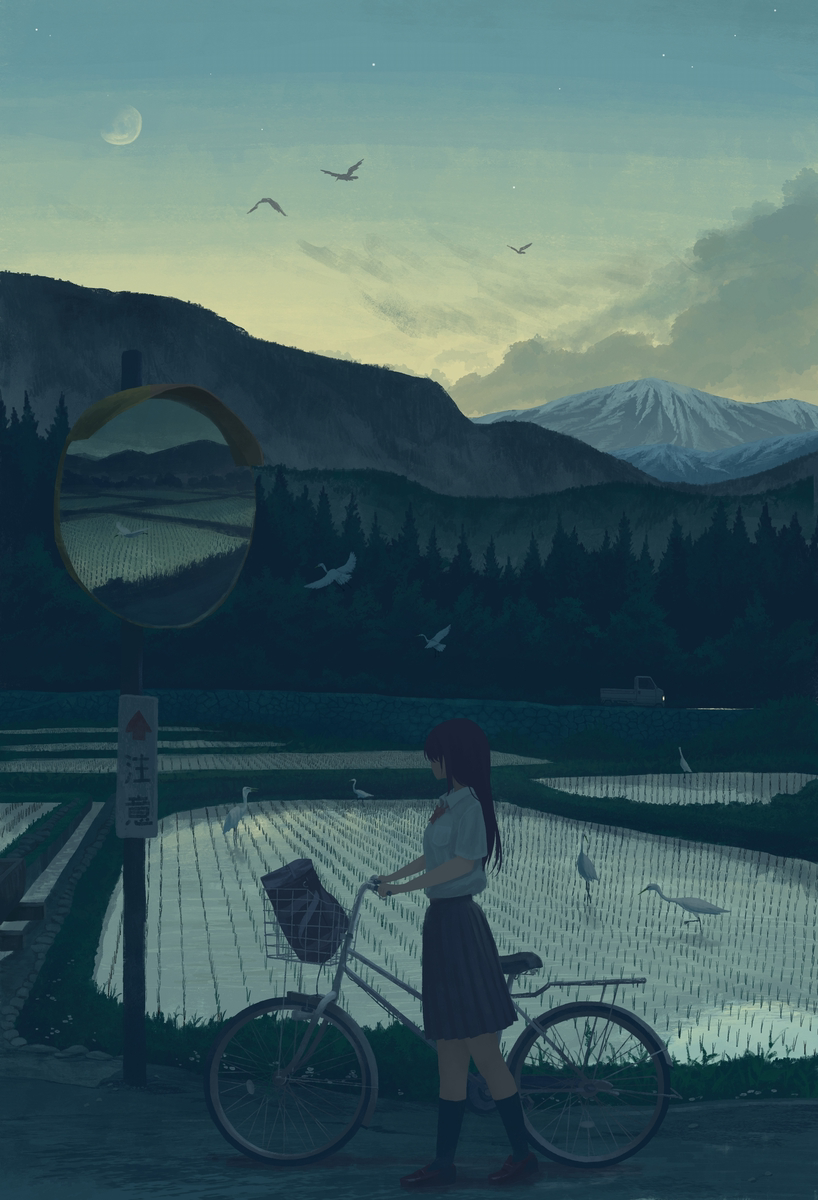 This is a pixiv picture whose title is 静かで賑やかな.
