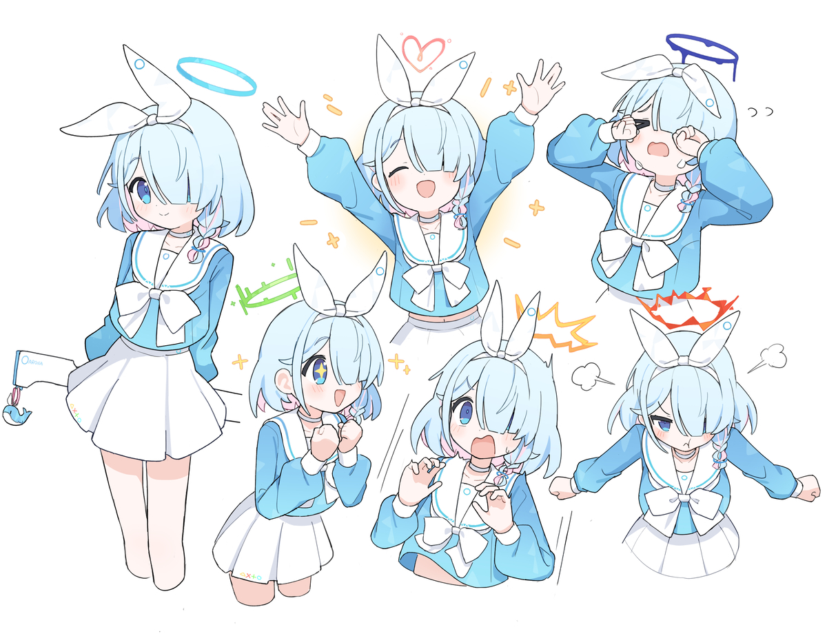 This is a pixiv picture whose title is ヘイロー.