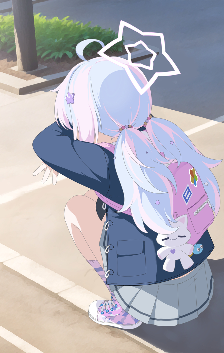 This is a pixiv picture whose title is 怎么会事呢.