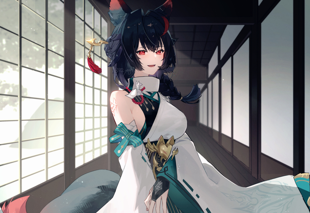 This is a pixiv picture whose title is 記憶.