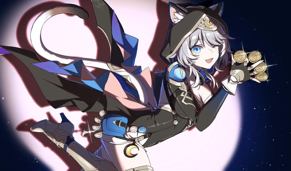 This is a pixiv picture whose title is Day60 赛飞儿.