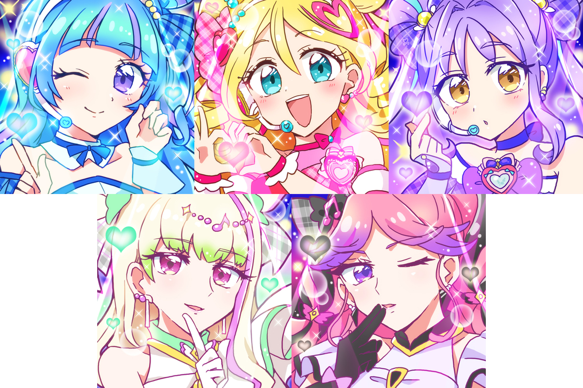 This is a pixiv picture whose title is キミとアイドルプリキュア♪.