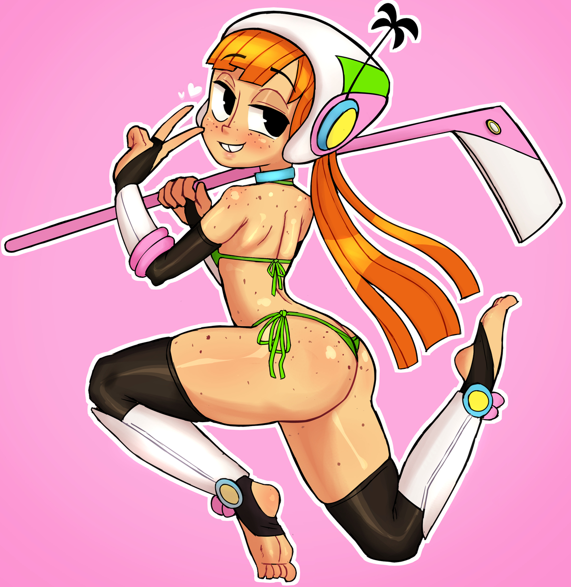This is a pixiv picture whose title is Bikini Forever.