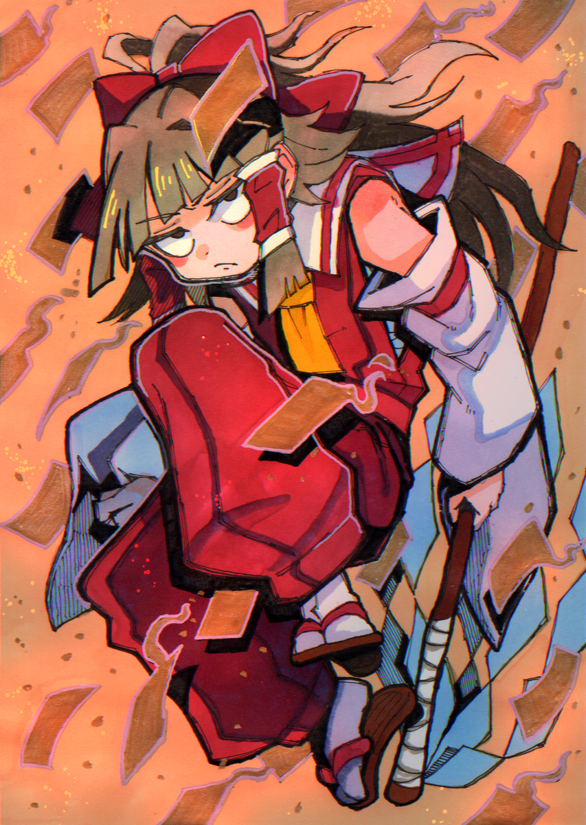 This is a pixiv picture whose title is きんいろお札.