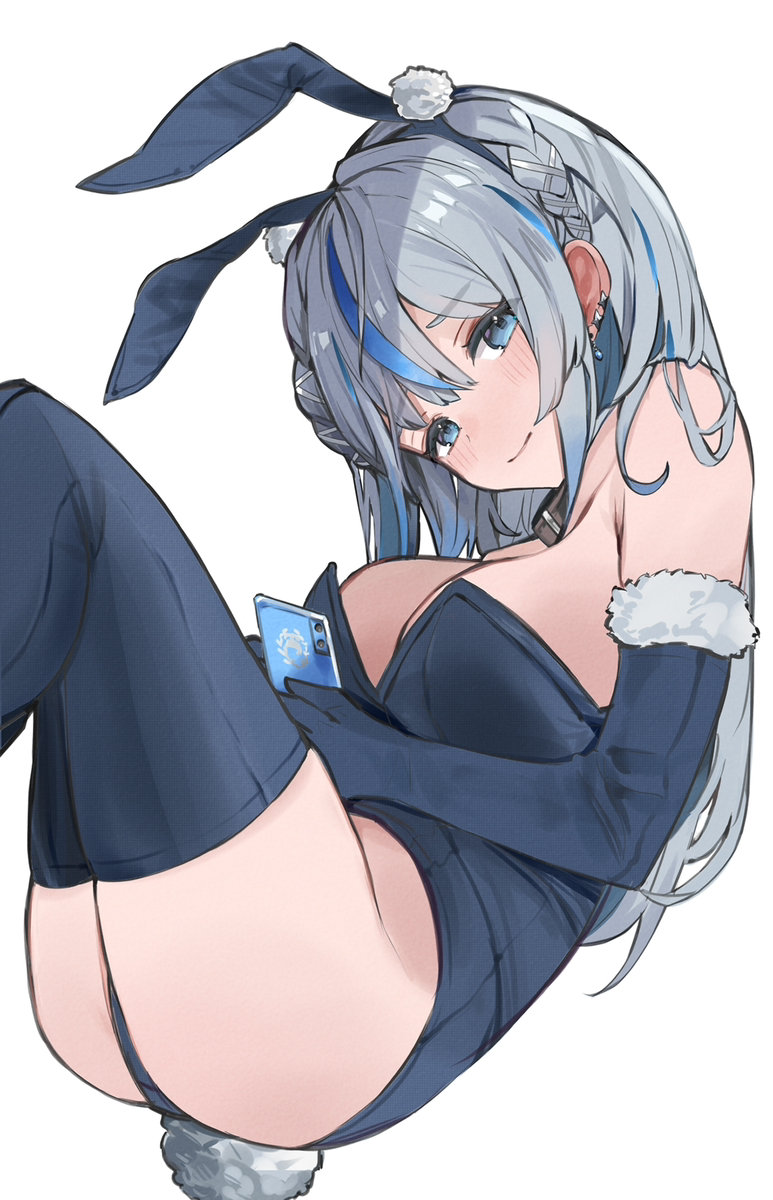This is a pixiv picture whose title is バニールカちゃん.