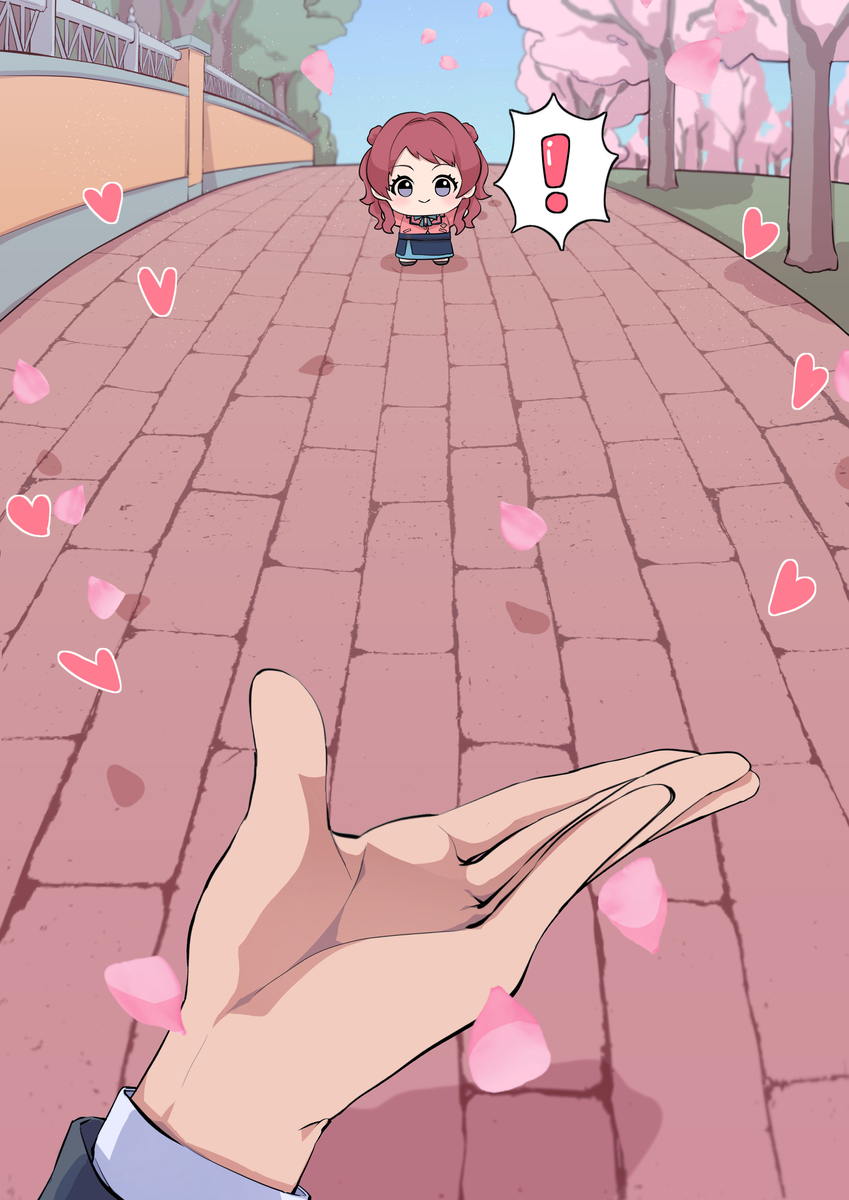 This is a pixiv picture whose title is 🚥❤️💙💛.