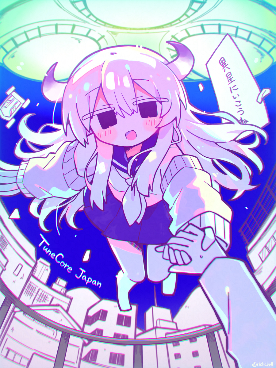 This is a pixiv picture whose title is 🛸.