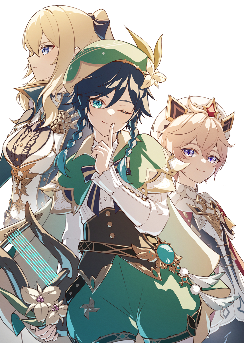 This is a pixiv picture whose title is モンド組.