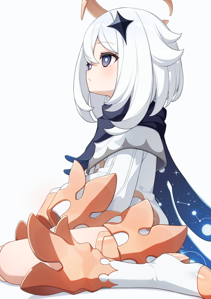 This is a pixiv picture whose title is パイモン！.