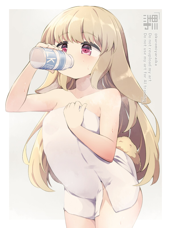 This is a pixiv picture whose title is ごくごく.
