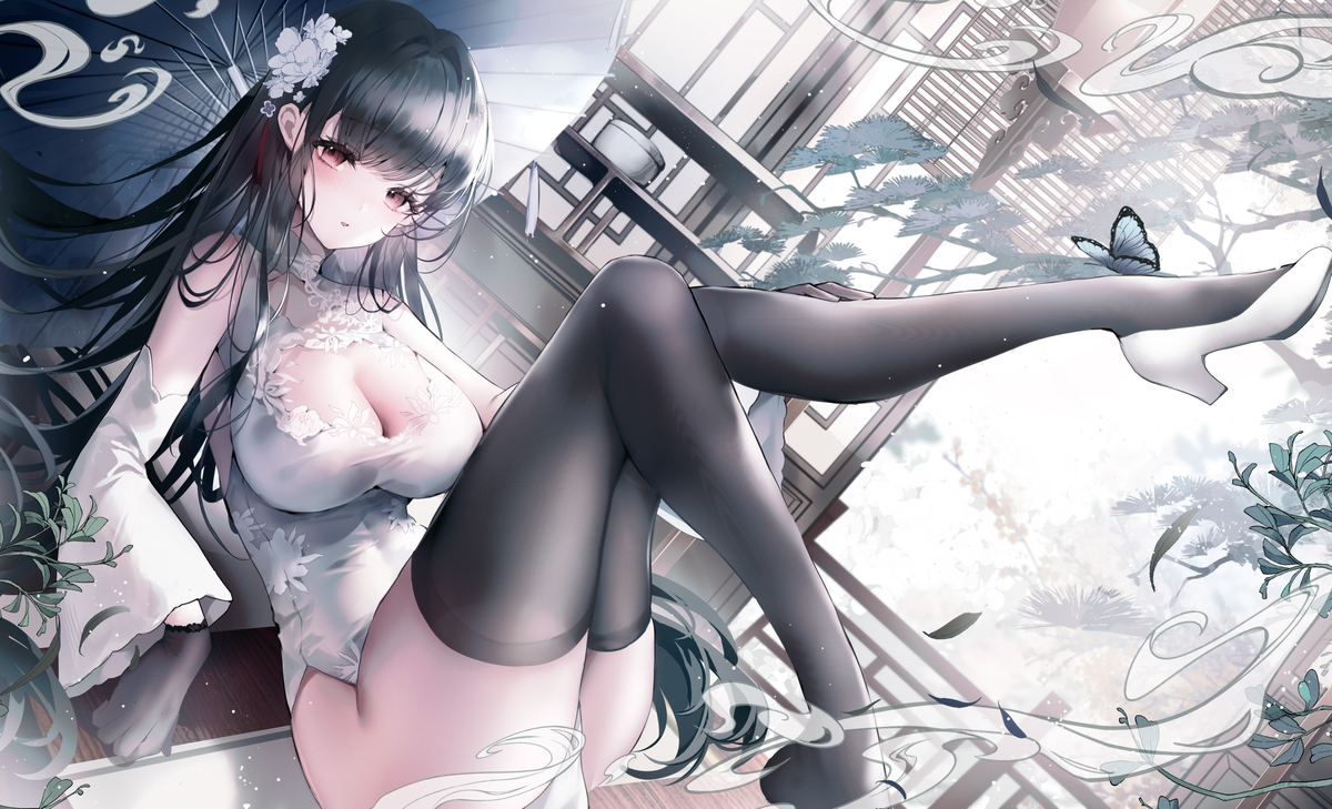 This is a pixiv picture whose title is 逸仙.