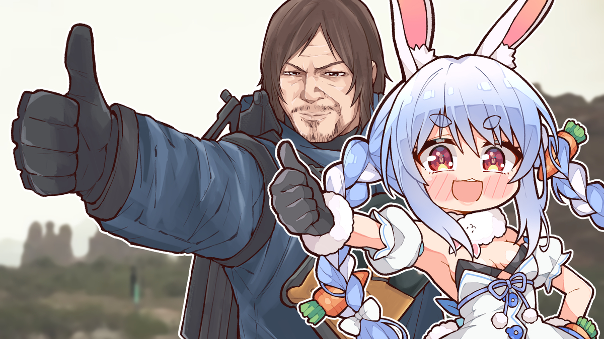 This is a pixiv picture whose title is 👍💙.