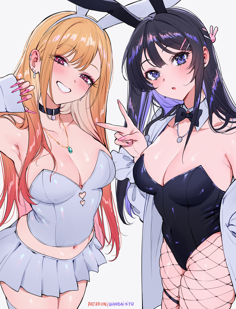 This is a pixiv picture whose title is バニーガール.