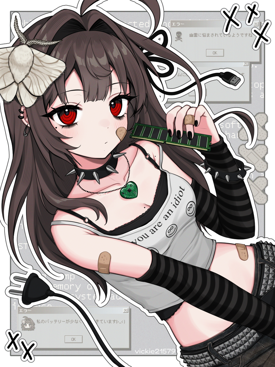 This is a pixiv picture whose title is ビッキー.