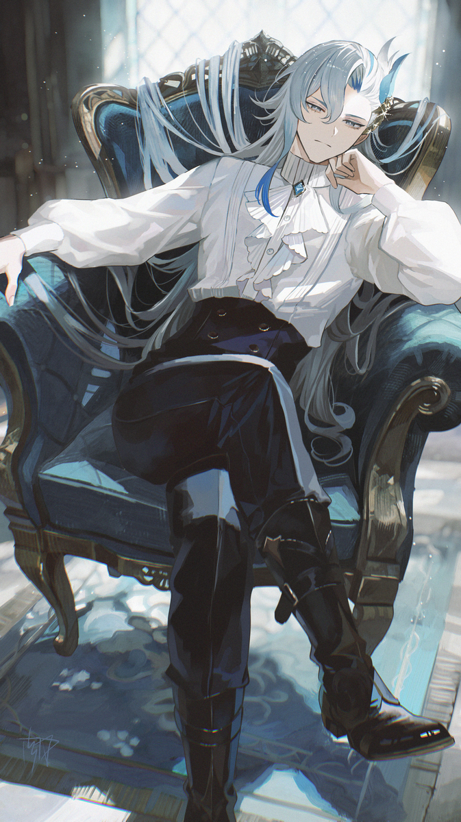 This is a pixiv picture whose title is Day54 ヌヴィレット.