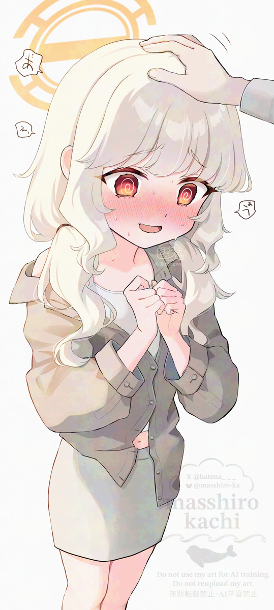 This is a pixiv picture whose title is ぐるぐるアオバ.