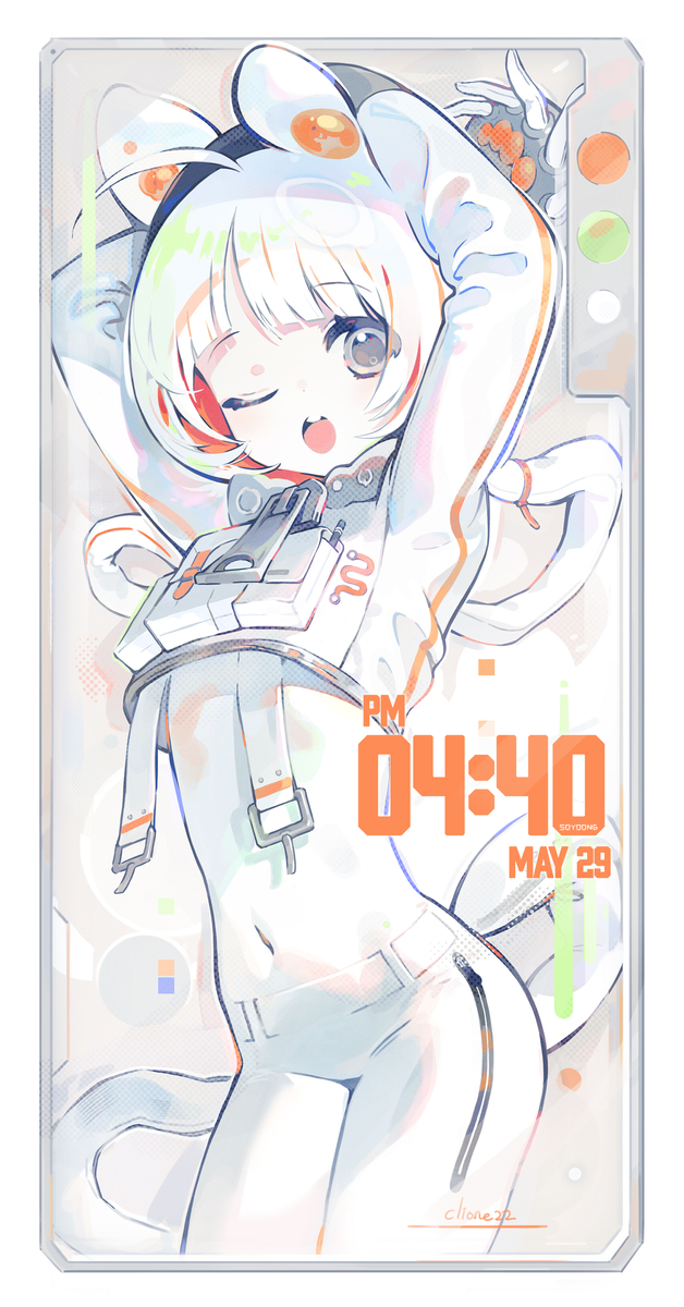 This is a pixiv picture whose title is 目覚め.