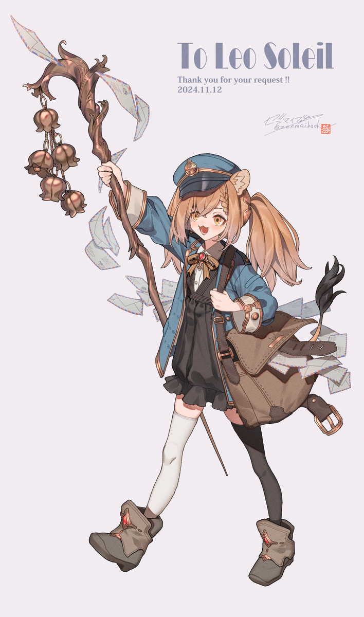 This is a pixiv picture whose title is Skeb84.