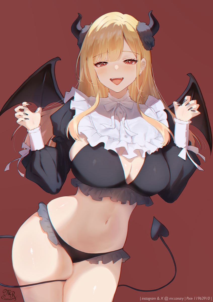 This is a pixiv picture whose title is 喜多川海夢.