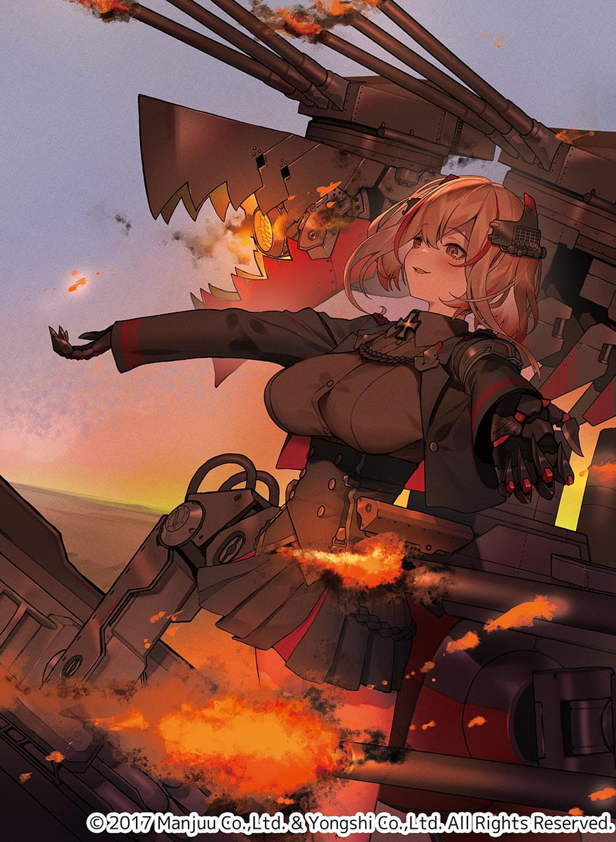 This is a pixiv picture whose title is ローン（アズールレーン）.