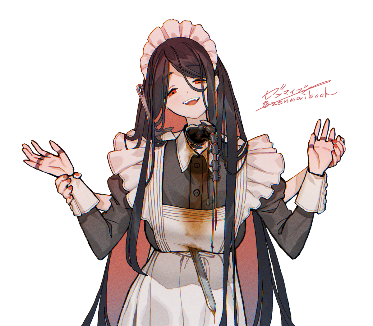 This is a pixiv picture whose title is お人形遊び.