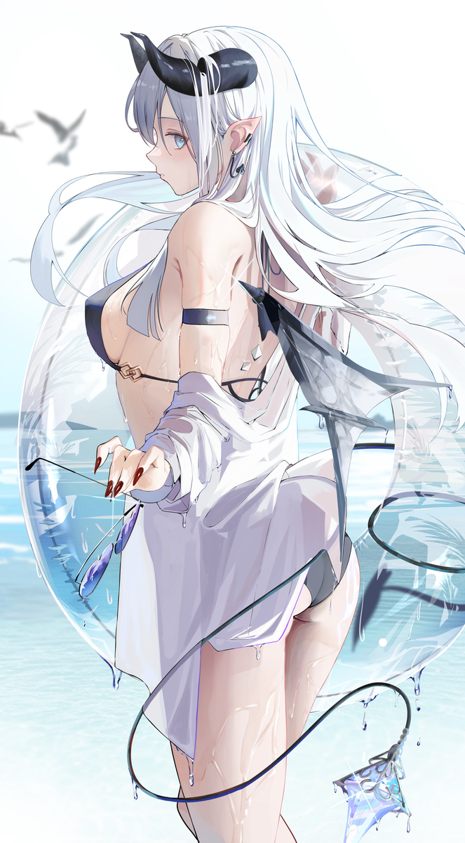 This is a pixiv picture whose title is はやく行こっ🤍.