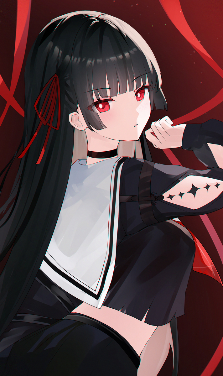 This is a pixiv picture whose title is 61 千咲.