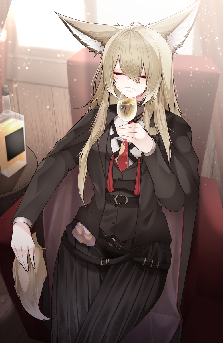 This is a pixiv picture whose title is ウルピスフォリア.