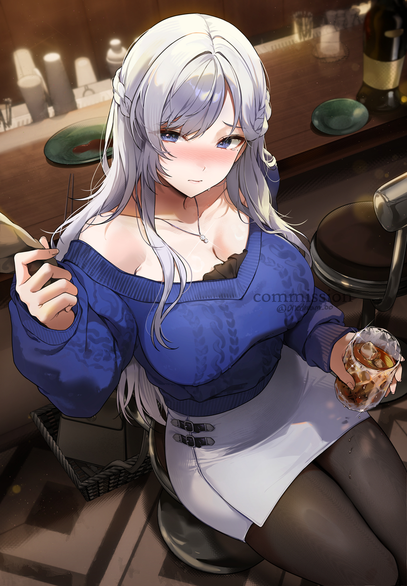 This is a pixiv picture whose title is CM.
