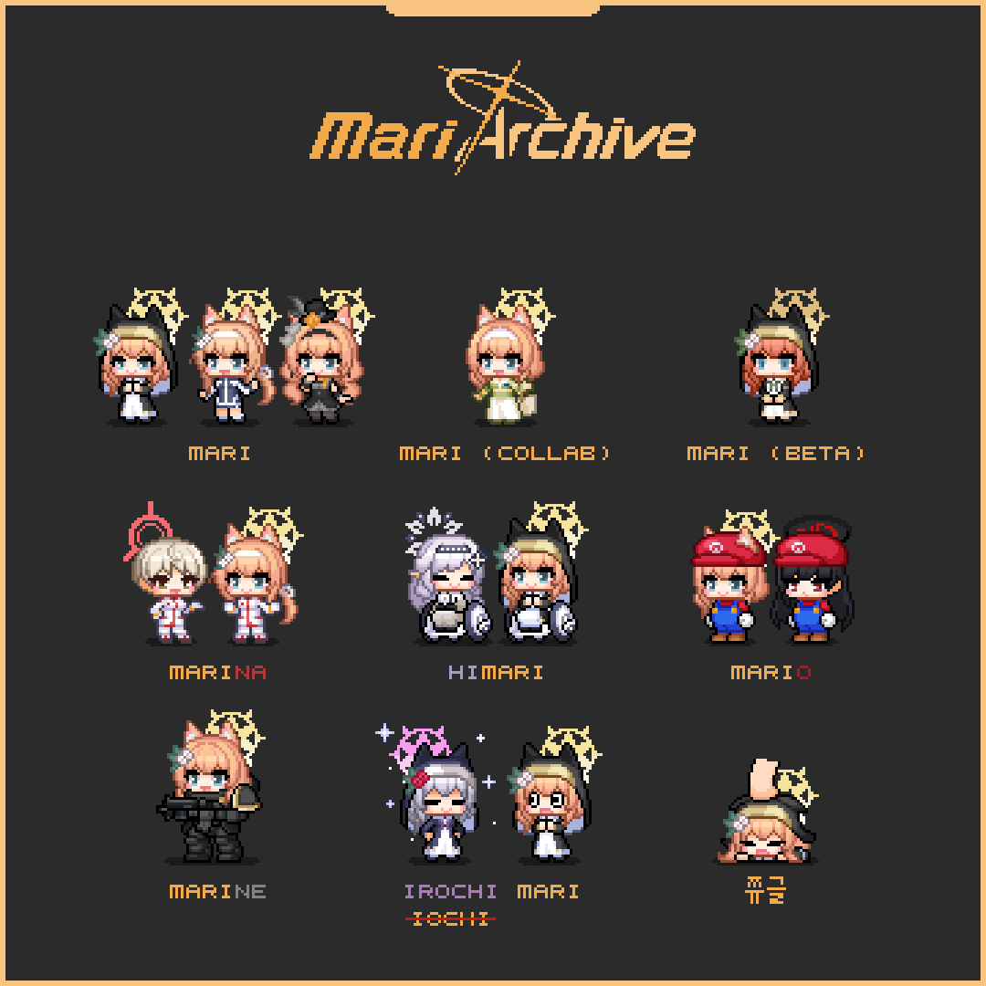 This is a pixiv picture whose title is MARI.