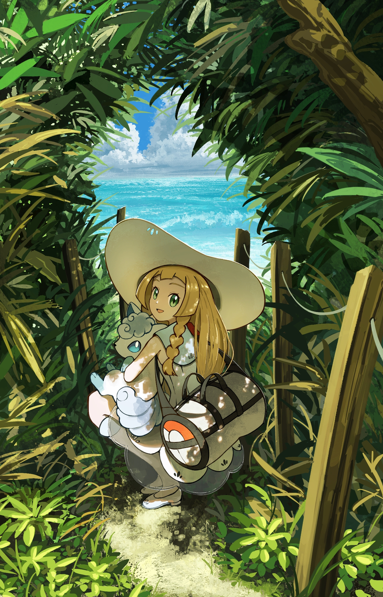 This is a pixiv picture whose title is 避暑地.