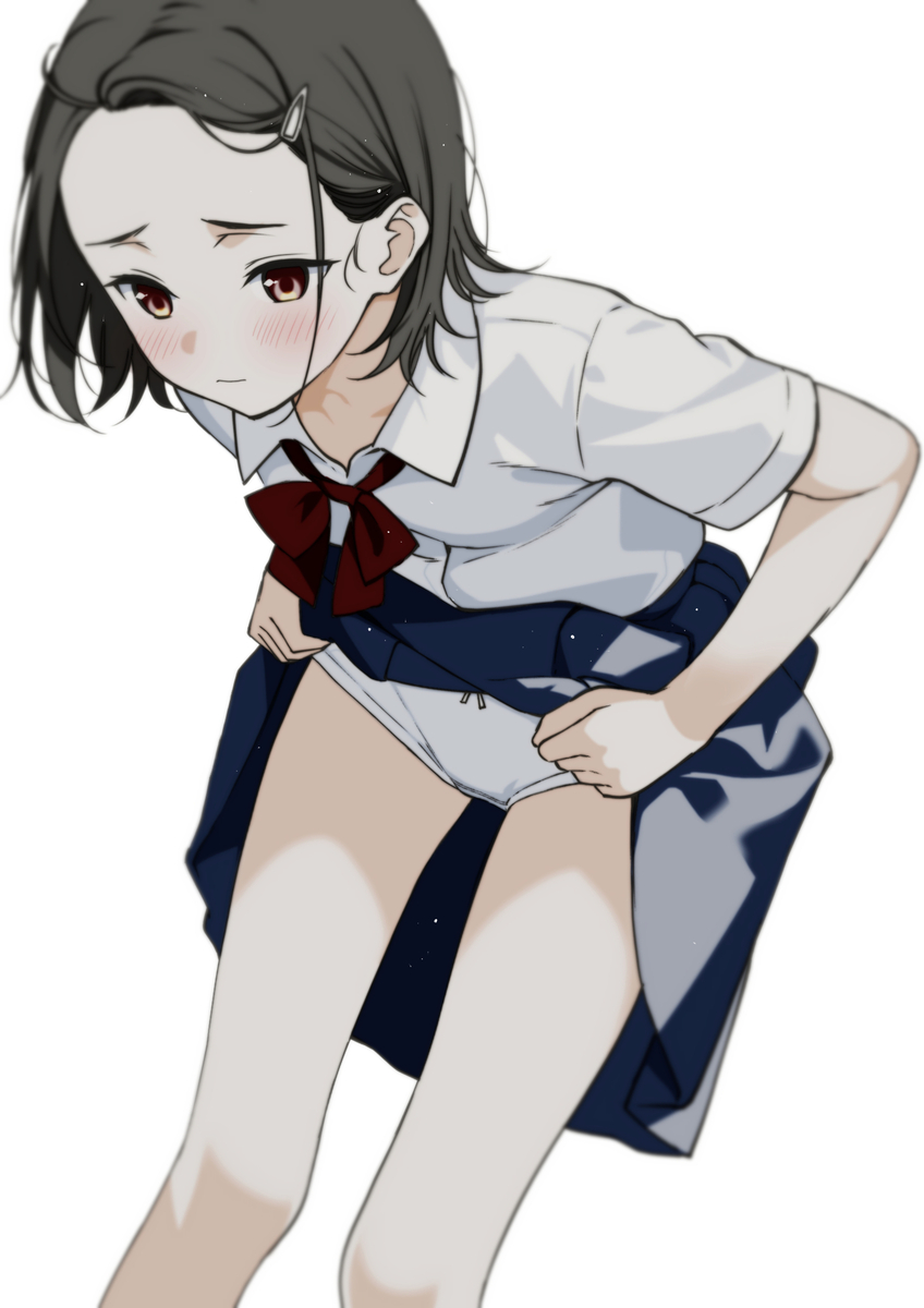 This is a pixiv picture whose title is 「ここで・・・なの？」.