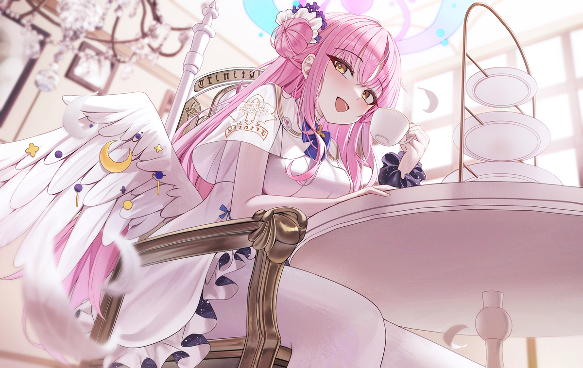 This is a pixiv picture whose title is Tea party.