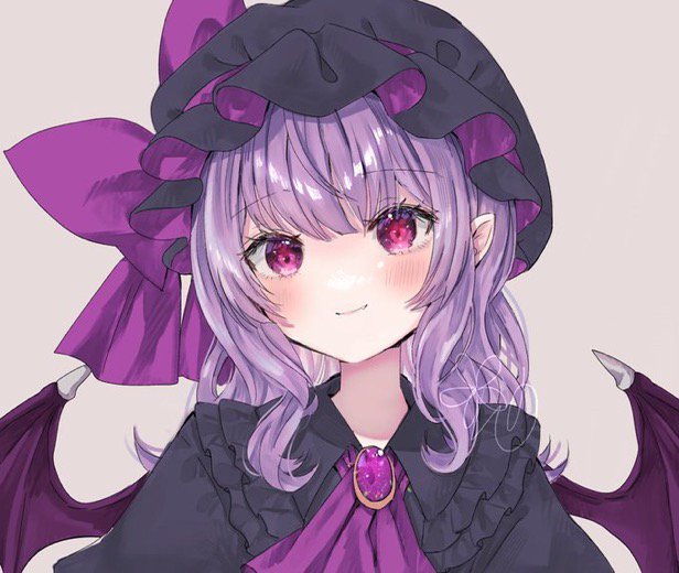 This is a pixiv picture whose title is 黒レミリア.