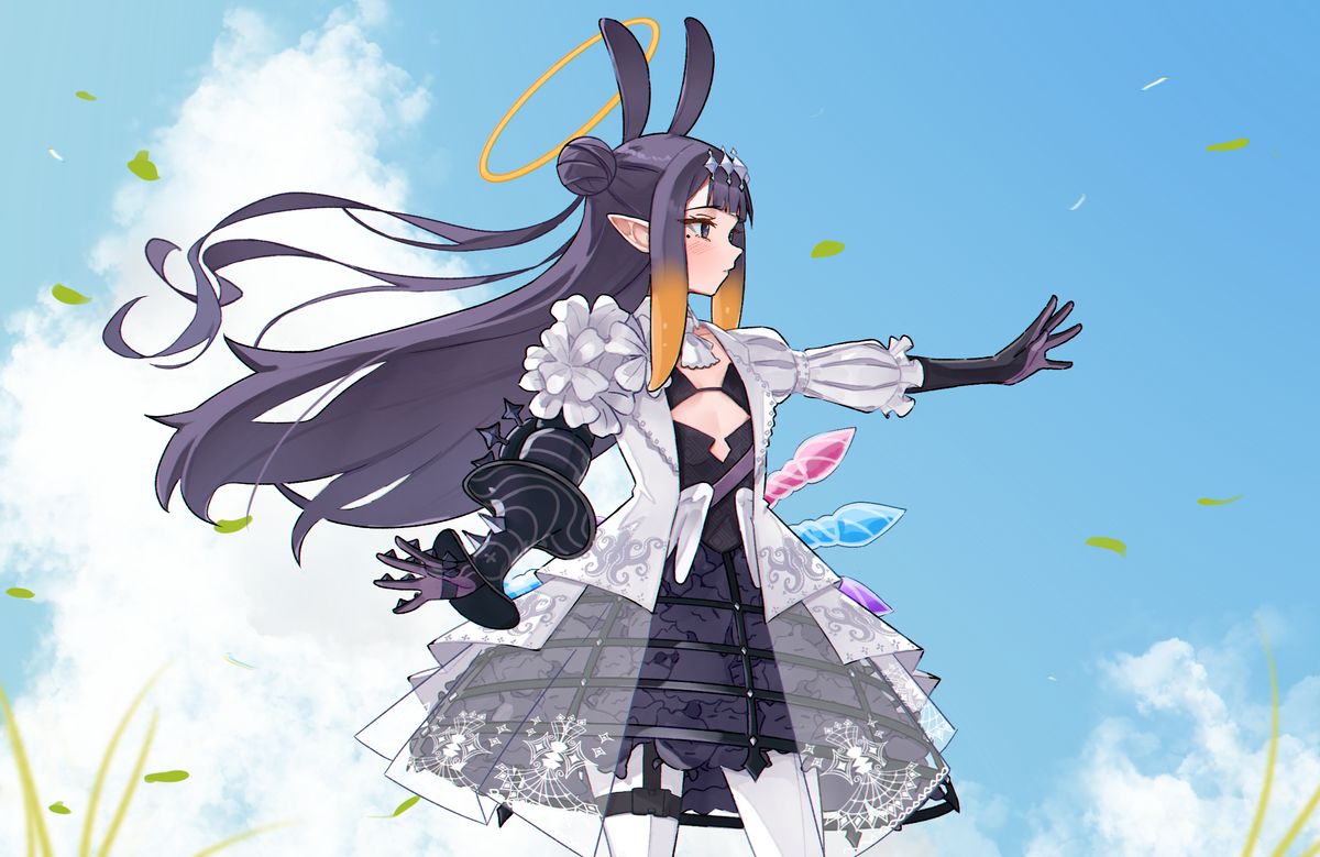 This is a pixiv picture whose title is Evermore.