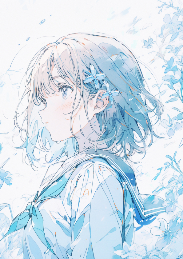 This is a pixiv picture whose title is 『Summer is coming!』.