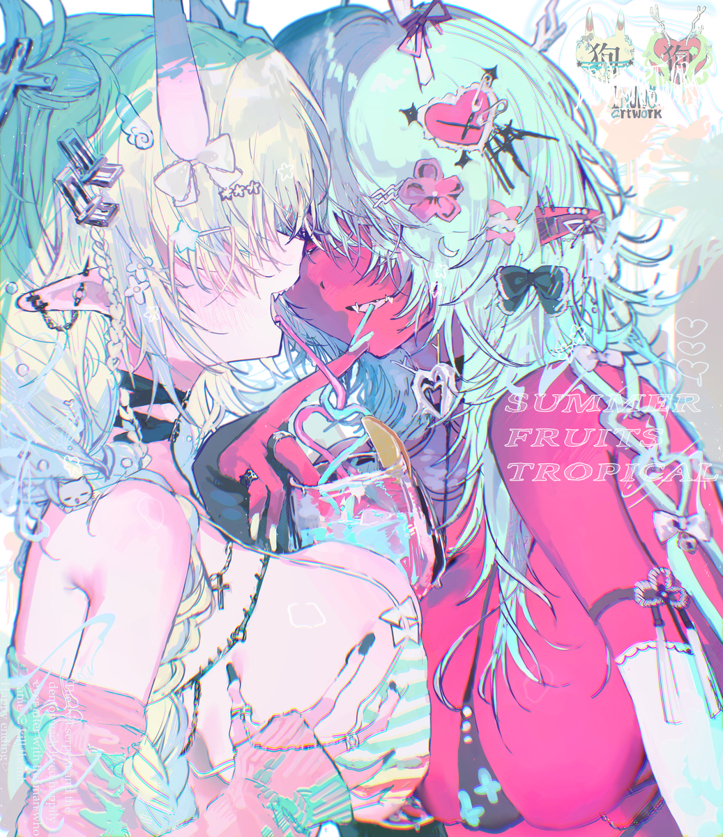 This is a pixiv picture whose title is SUMMER.
