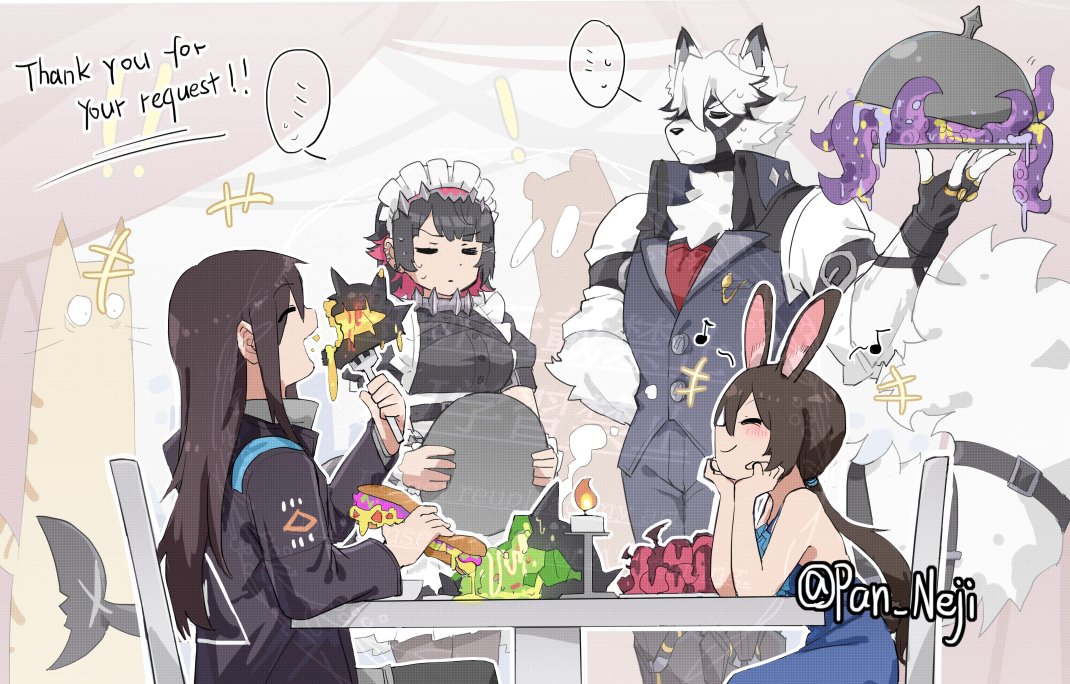 This is a pixiv picture whose title is commission.