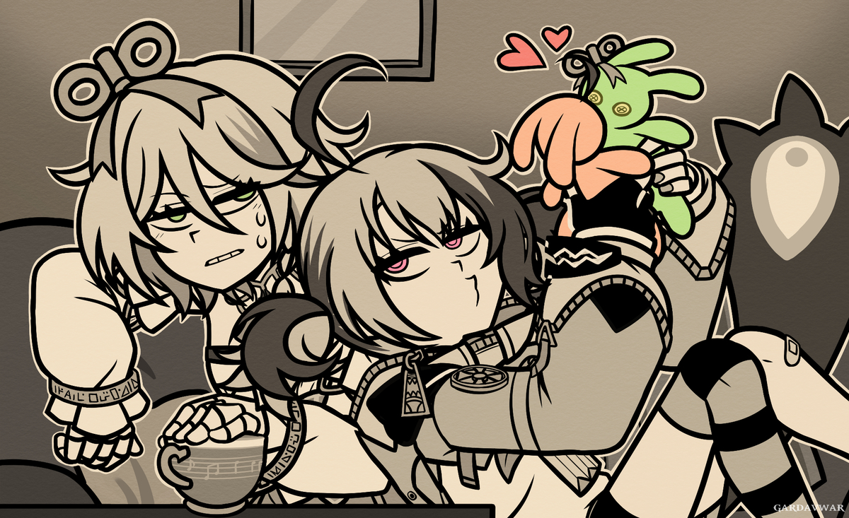 This is a pixiv picture whose title is Chu Chu Yeah.