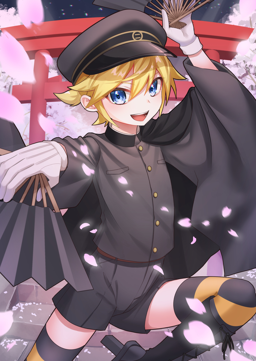 This is a pixiv picture whose title is 扇舞.