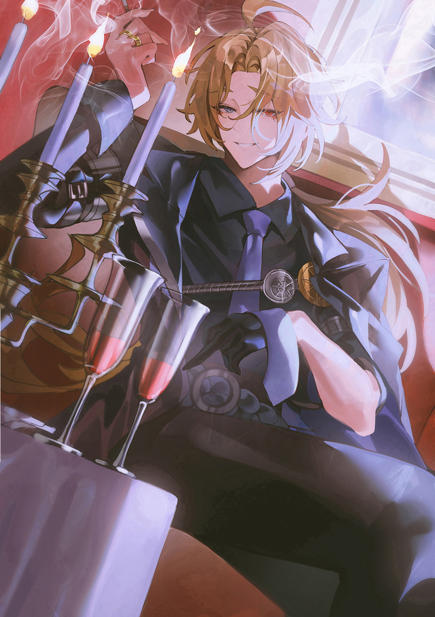 This is a pixiv picture whose title is ヒューゴ・ヴラド.