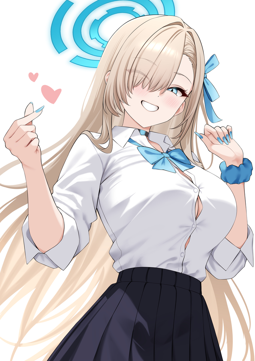 This is a pixiv picture whose title is School girl Asuna / アスナ 🎓💦.