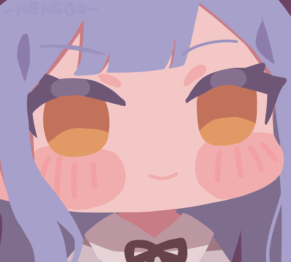 This is a pixiv picture whose title is 诶嘿.