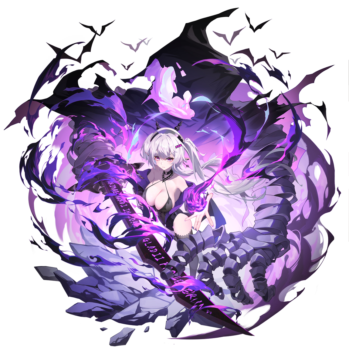 This is a pixiv picture whose title is 幽魅之影.