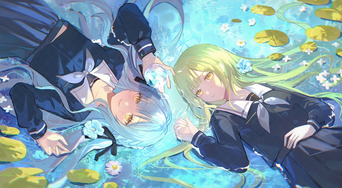 This is a pixiv picture whose title is 荷蕊含香.