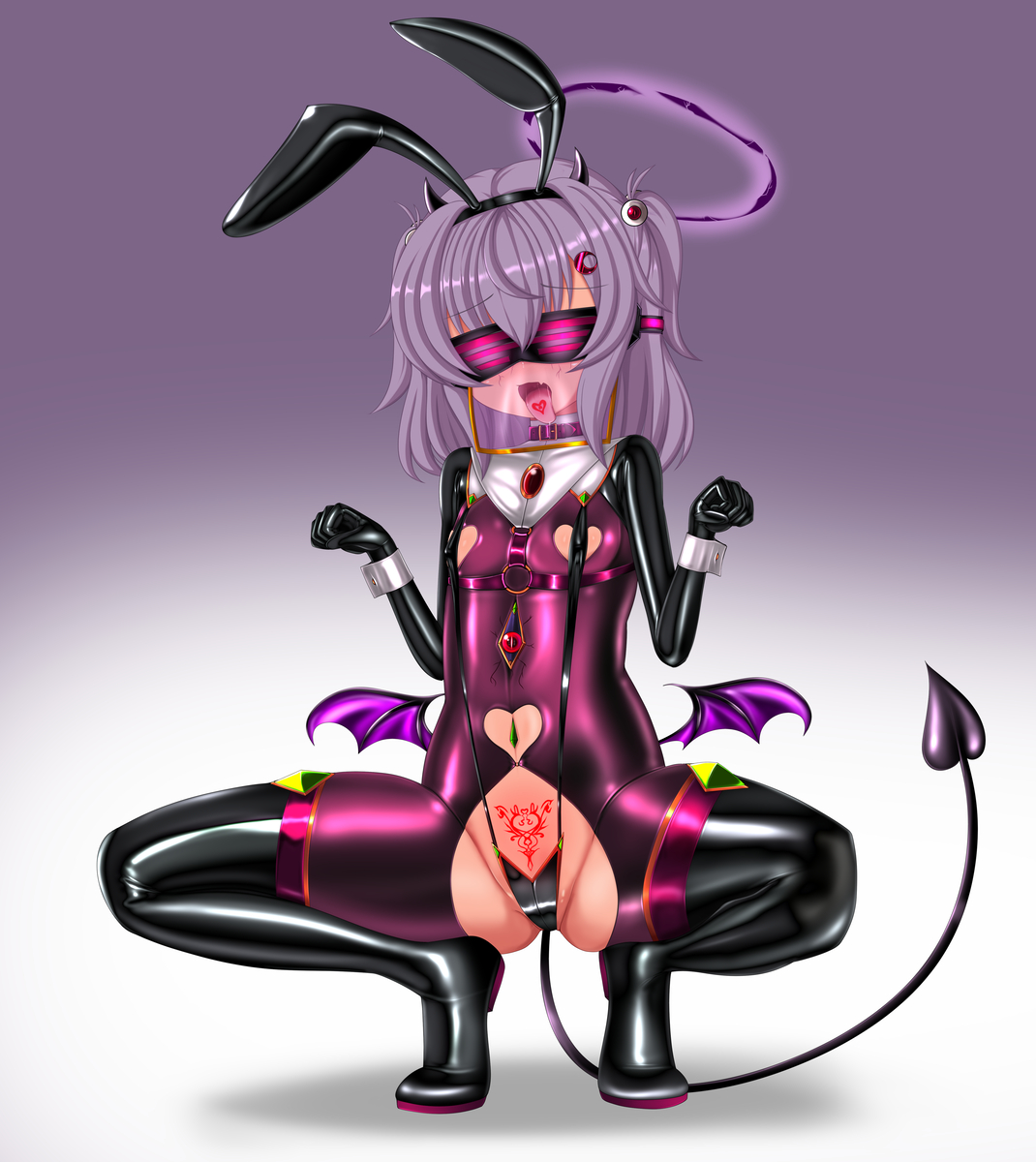 This is a pixiv picture whose title is 悪堕ち洗脳魔法天使ちゃんその６.