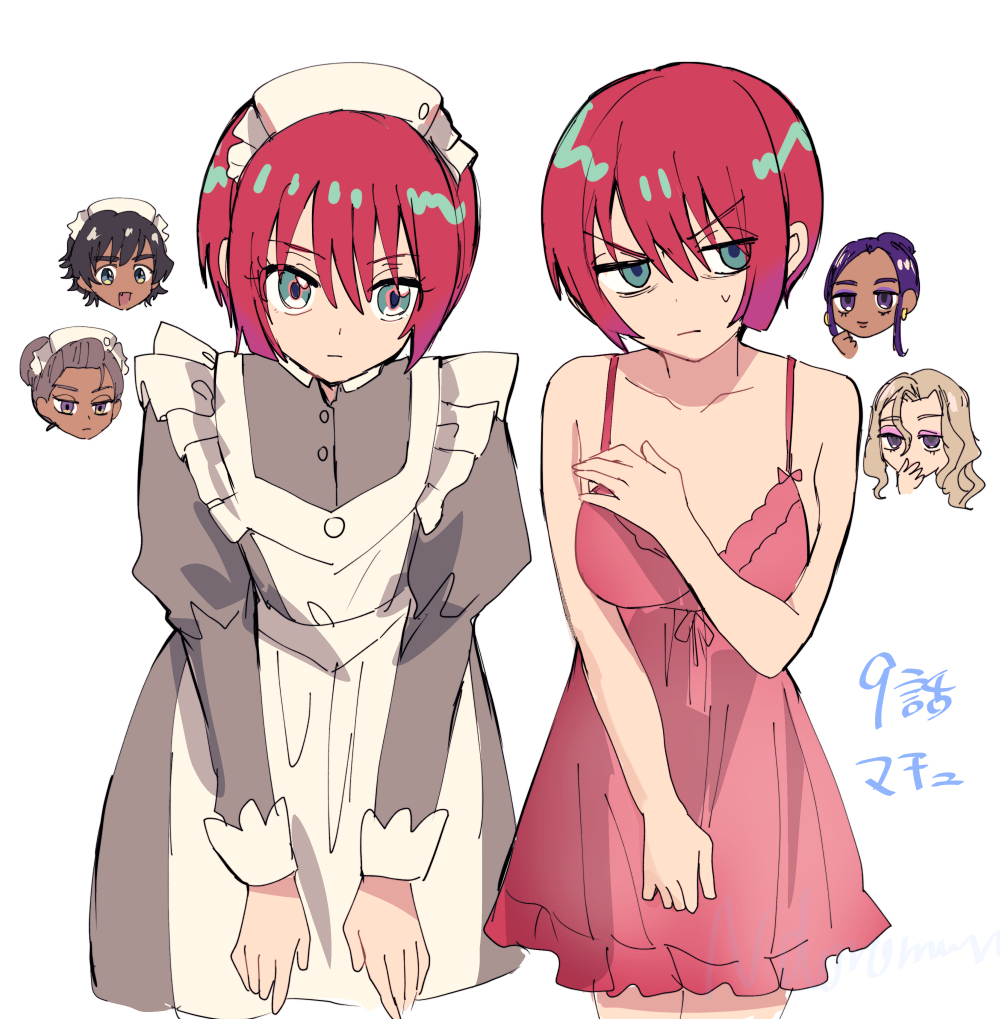 This is a pixiv picture whose title is ９話のマチュ.