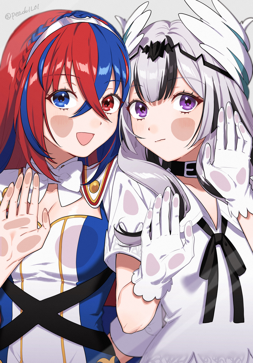 This is a pixiv picture whose title is リュール&ヴェイル.