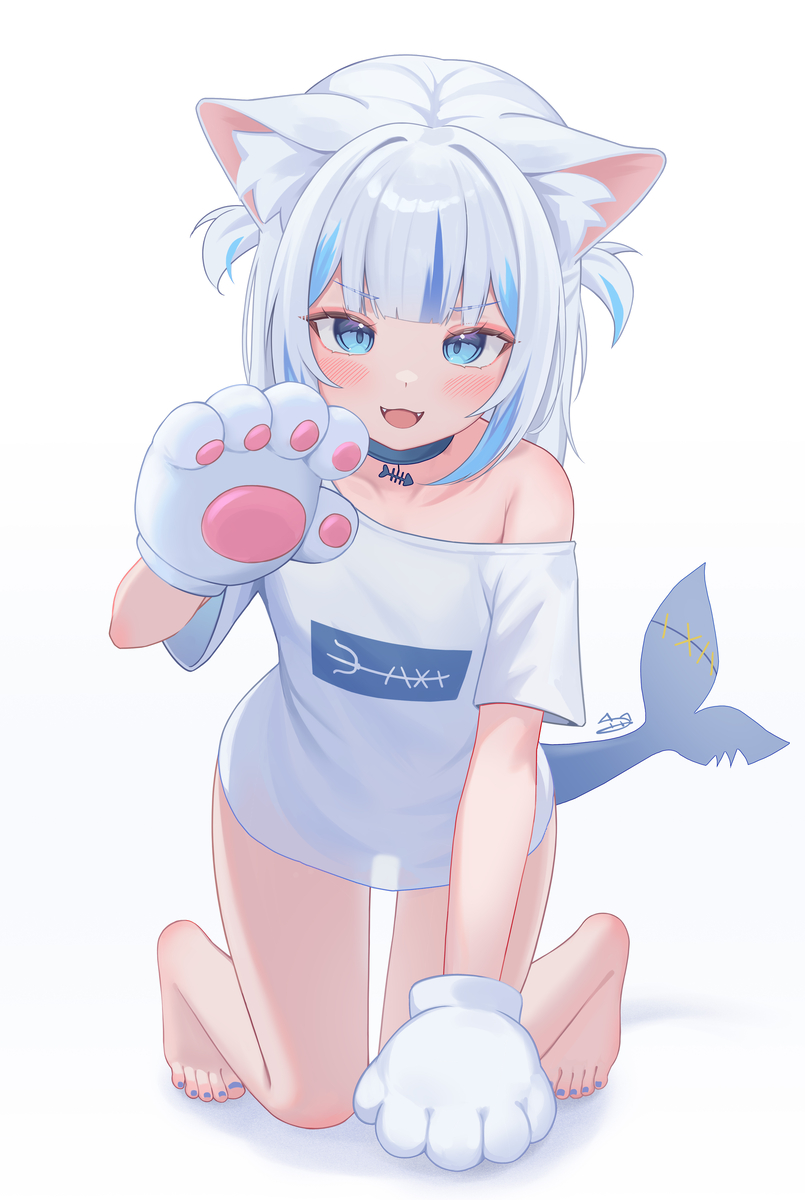This is a pixiv picture whose title is nya.